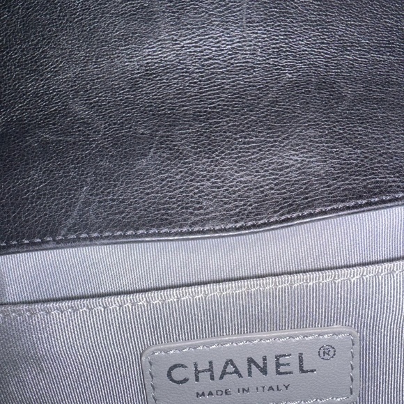 Chanel Le Boy leather handbag - Picture 5 of 7